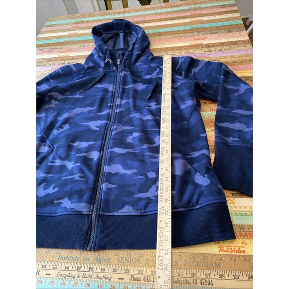 Athleta 1x Camo Zip-Up Hoodie - Picture 10 of 12